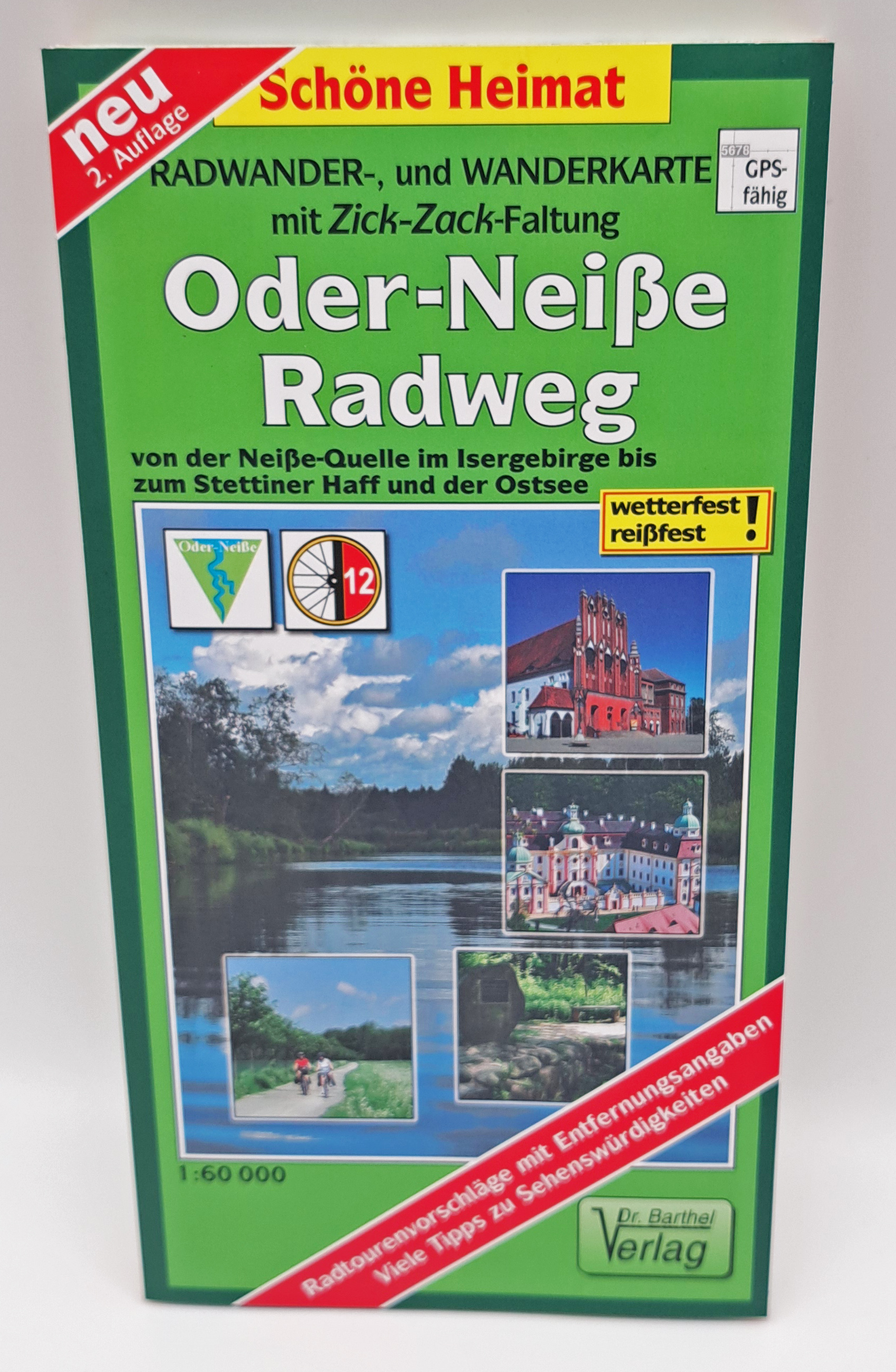 Karte - Oder-Neiße Radweg