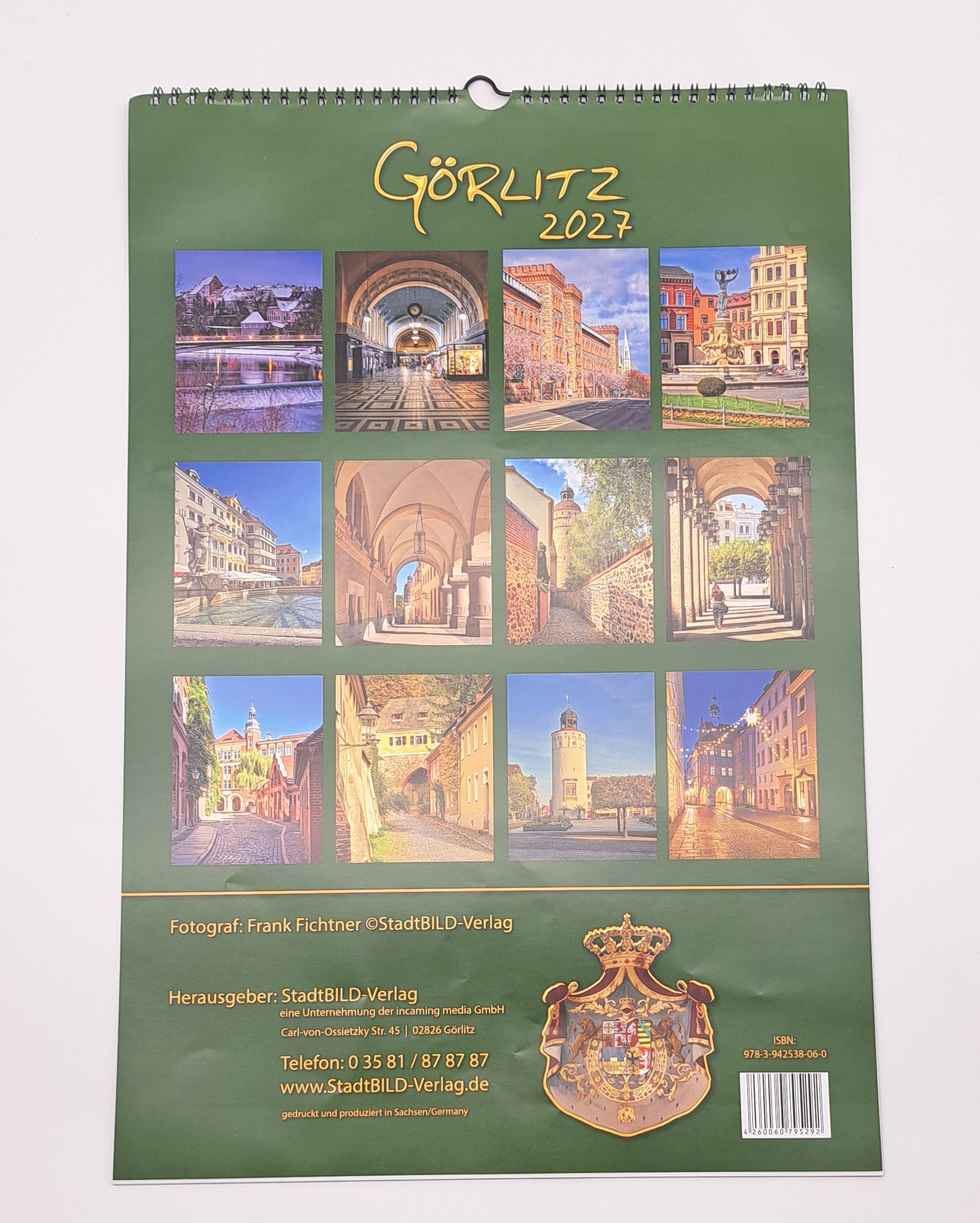 Kalender 2027 Görlitz Kulturstadt im Herzen Europas