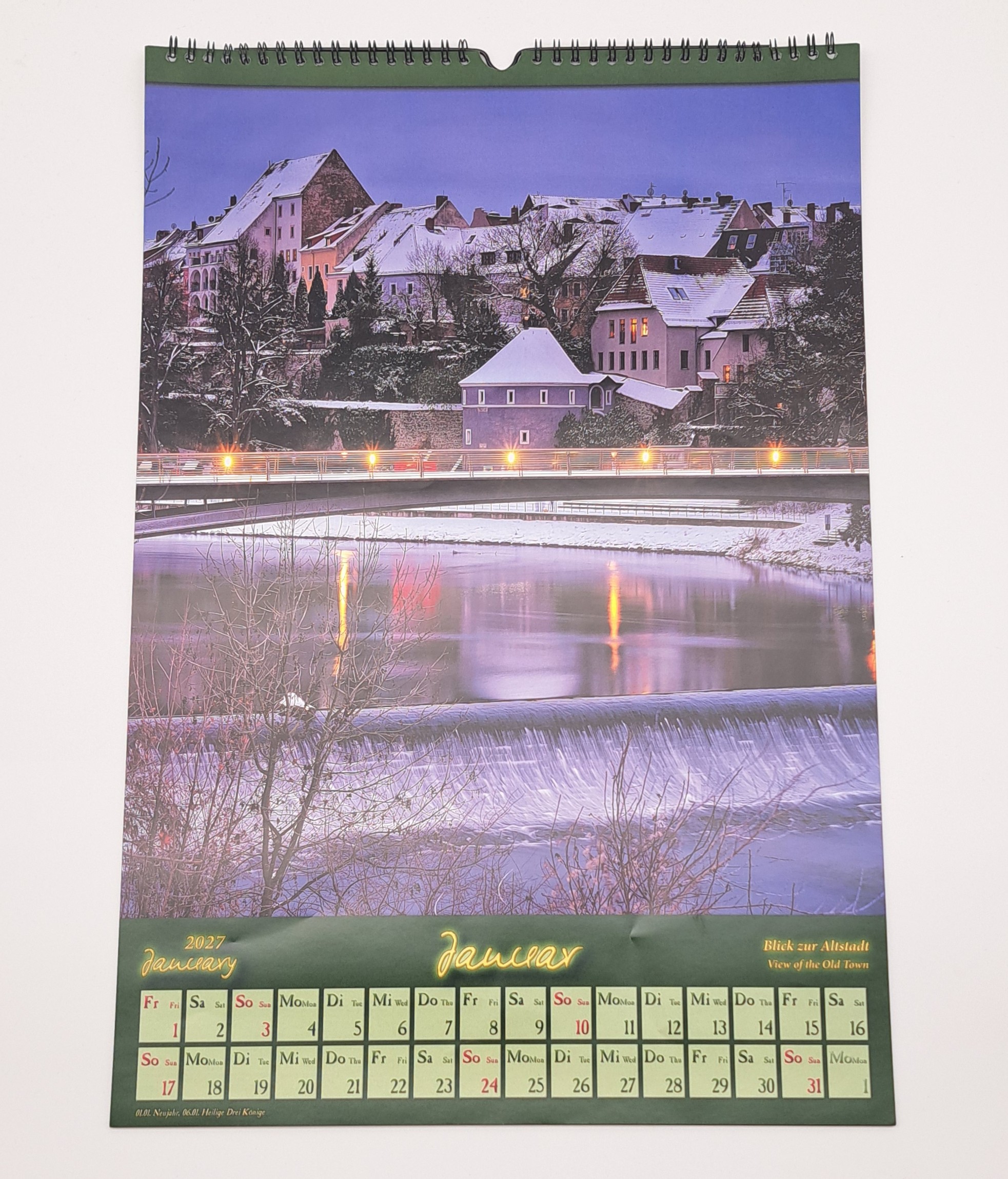 Kalender 2027 Görlitz Kulturstadt im Herzen Europas