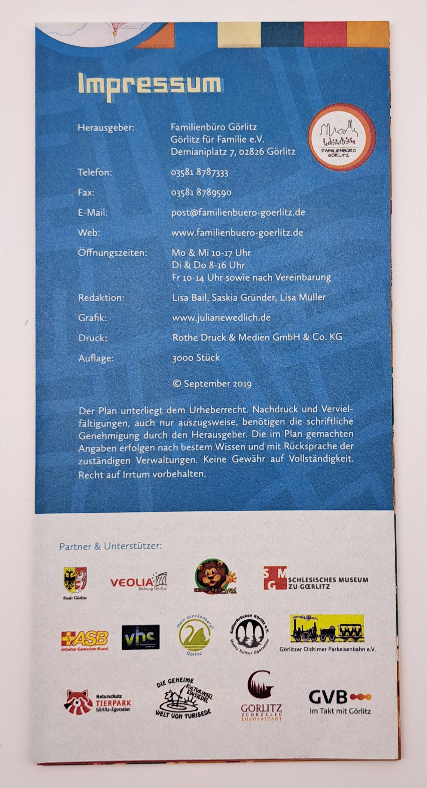 Stadtplan - für Kinder Görlitz Zgorzelec