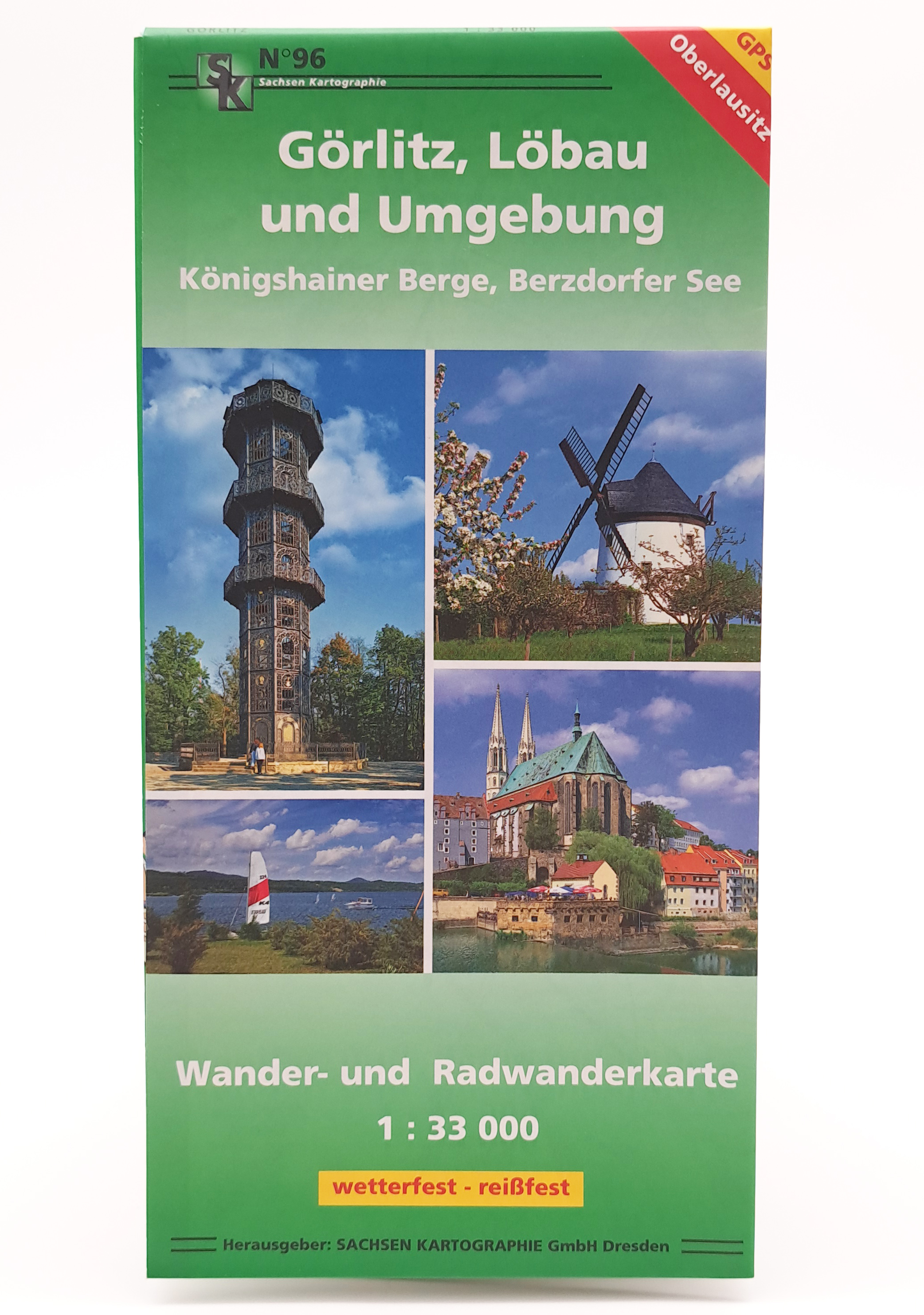 Karte - No.96 Görlitz, Löbau und Umgebung - Sachsen Kartographie