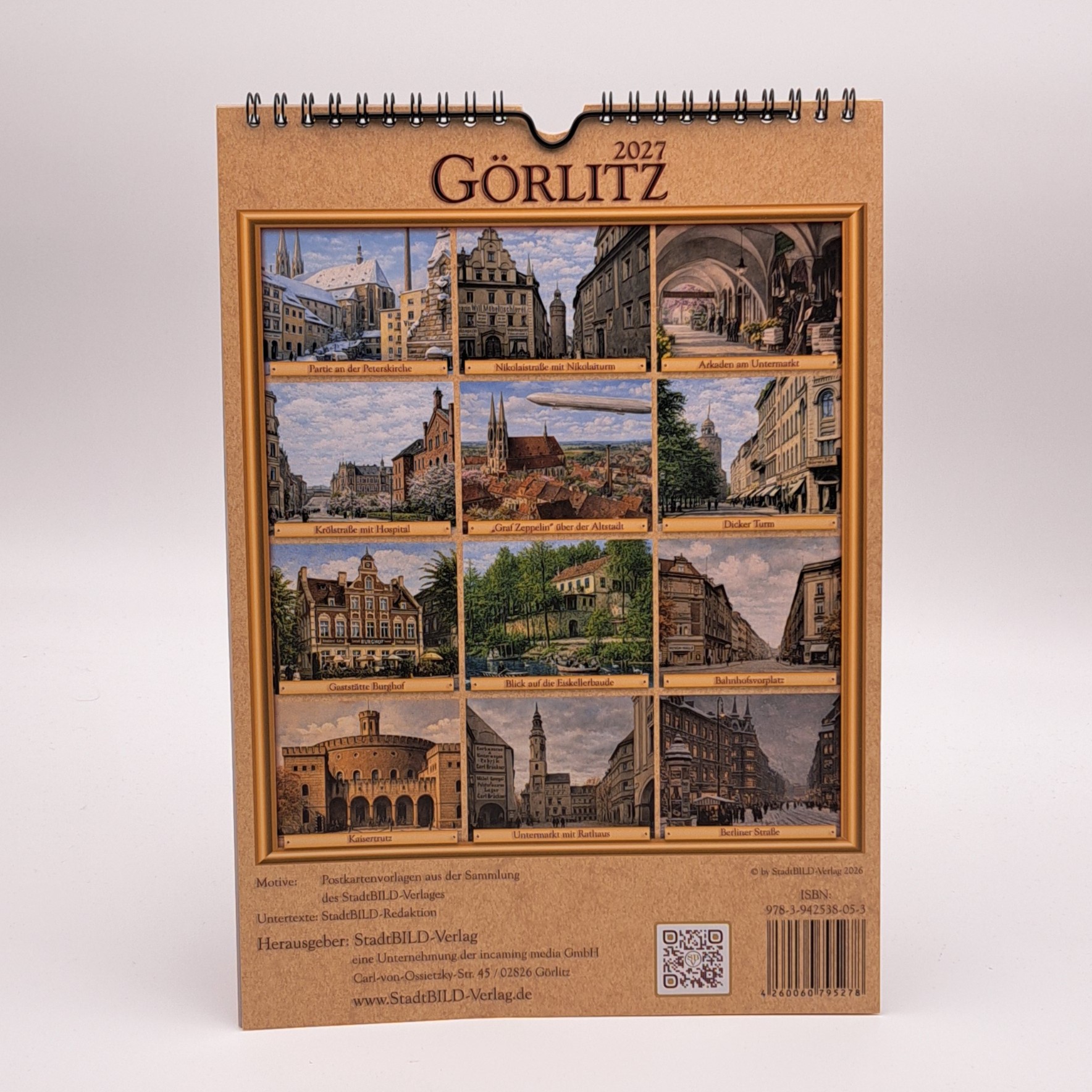 Kalender 2027 Görlitz Blick vom Finstertor
