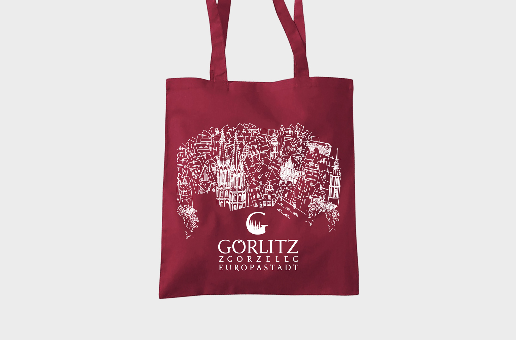 Tragetasche Görlitz Stadtsilhouette