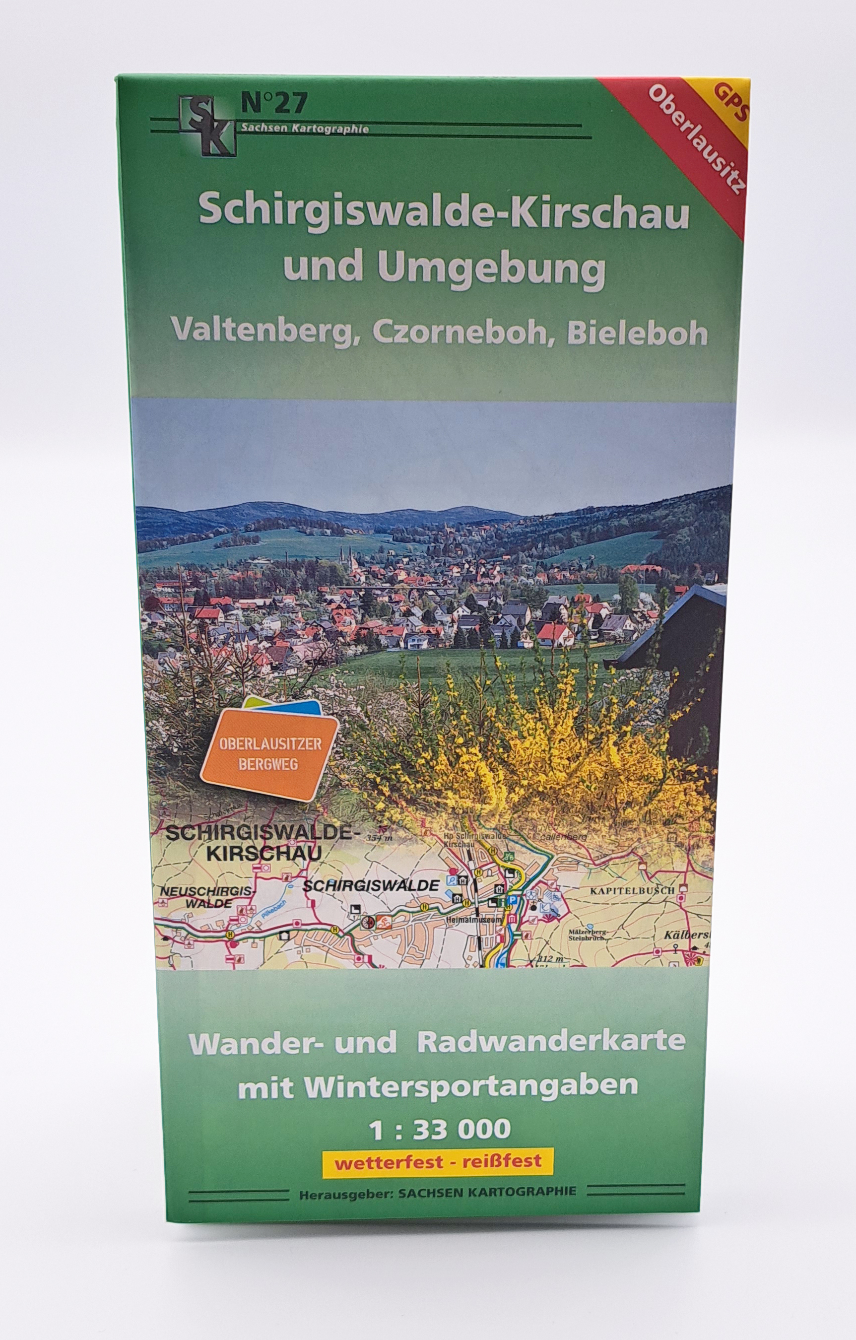Karte - No.27 Schirgiswalde-Kirschau und Umgebung - Sachsen Kartographie