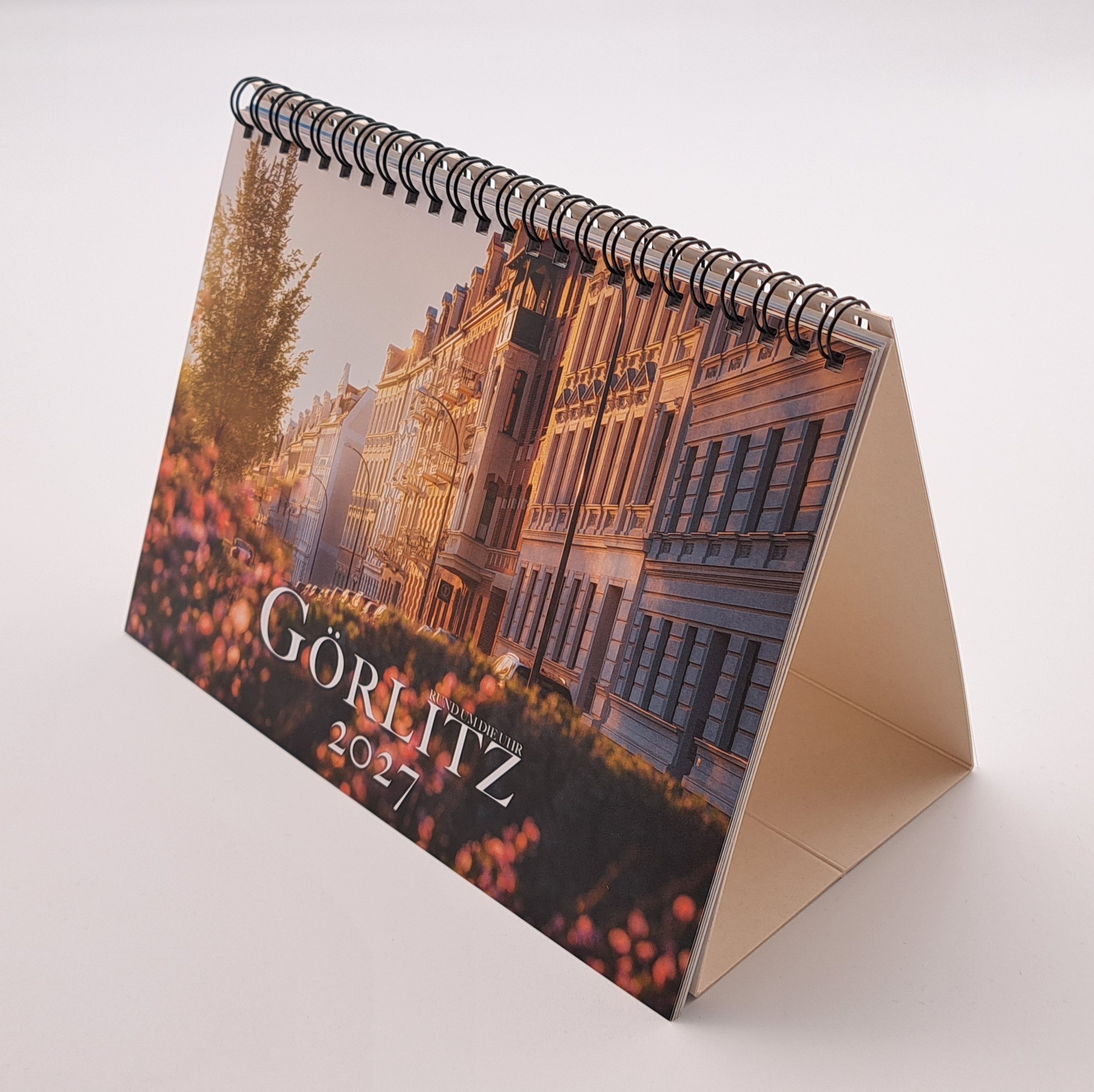 Kalender für den Tisch "Rund um die Uhr Görlitz"